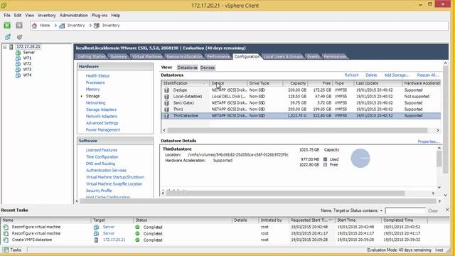 How to setup a Netapp SAN (Part 15 Thin Provisioning) смотреть онлайн
