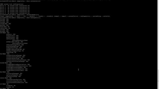 How To View The SNMP Configuration On A Brocade Switch