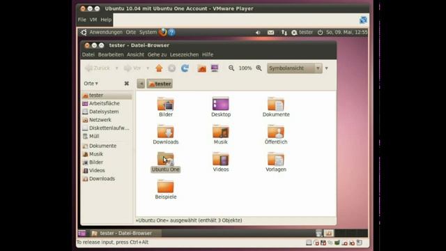 Ubuntu one + 2GB + online Video sharing + Ubuntu 10.04 + VmWare смотреть онлайн