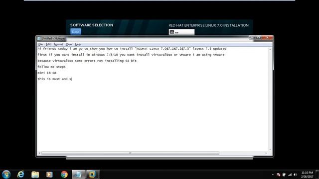 redhat Linux Installation -1 смотреть онлайн