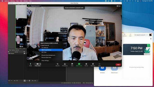 OBS with Zoom for Beginners - OBS Virtual Camera for Zoom Meetings and Karaoke смотреть онлайн