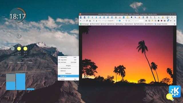KDE Tip: Change your Desktop Wallpaper the Easy Way смотреть онлайн