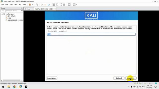 KALI LINUX 2021.1 | CÀI ĐẶT KALI LINUX 2021.1 TRÊN VMWARE 16 PRO смотреть онлайн