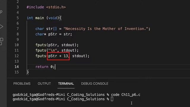 Use fputs() function to print a string | C Programming | Complete Solution | смотреть онлайн