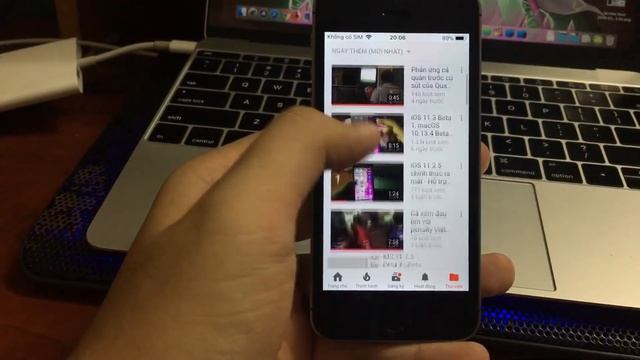 iOS 11.3 Beta 1 trên iPhone 5s смотреть онлайн
