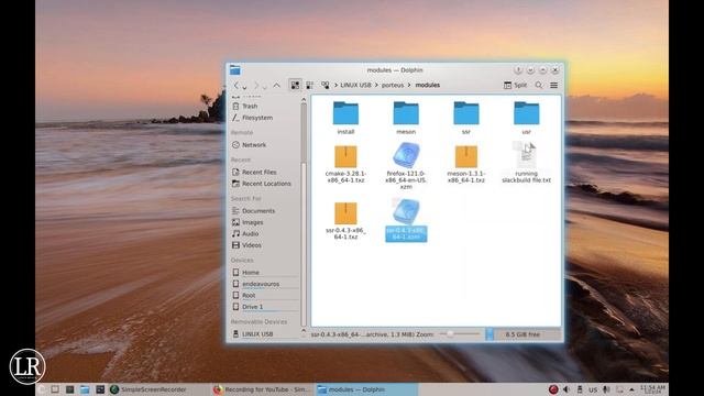 Porteus Linux KDE Edition || A very light-weight Slackware OS смотреть онлайн