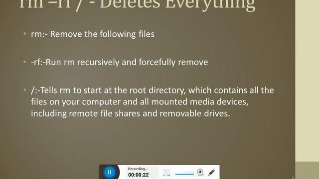 5 Most Dangerous Commands in Linux смотреть онлайн