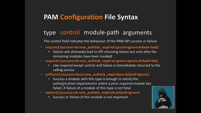 LPIC-2 202 PAM Configuration files смотреть онлайн