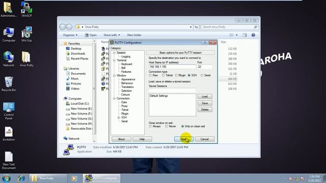 Access linux server from win 7 in hindi in aasaanhaina.com смотреть онлайн
