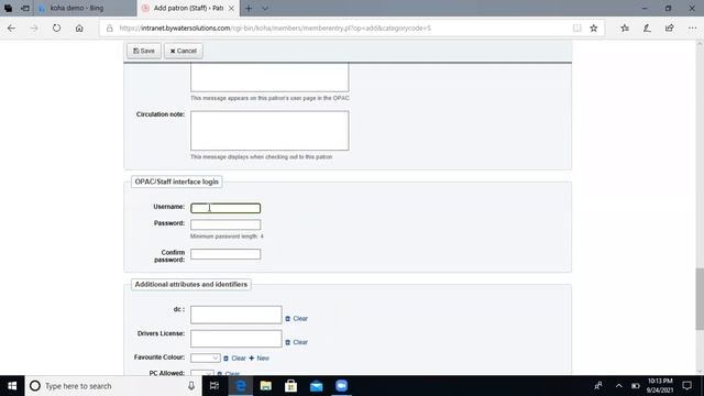 Koha tutorial using Koha demo смотреть онлайн