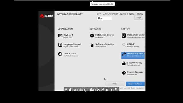 Red Hat Certified System Administrator- Installation RHEL8.1 смотреть онлайн
