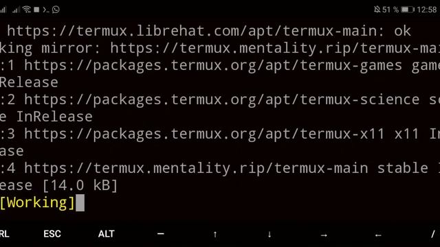 . Aprender Linux e instalar gestor de herramientas en termux смотреть онлайн