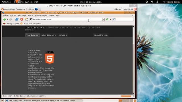 Ubuntu 6.06 LTS dans une machine qemu-kvm смотреть онлайн