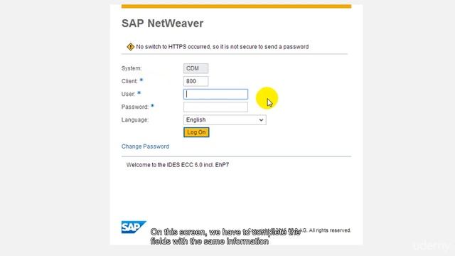 Web browser access to a SAP server - SAP GUI Part2 смотреть онлайн