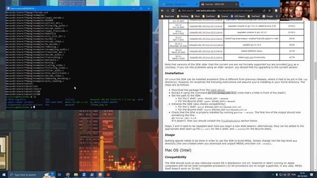 Installing MESA on Windows смотреть онлайн