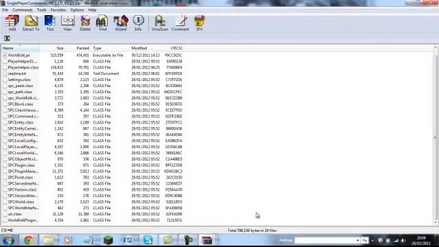 MineCraft 1.1 - How to install Single Player Commands and World Edit смотреть онлайн