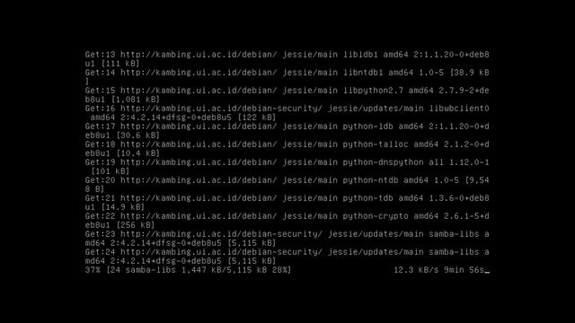 8 INSTALL DAN KONFIGURASI SAMBA SERVER DI SERVER DEBIAN смотреть онлайн