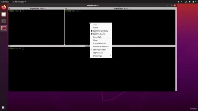 Working with Multiple Terminals - Practical Linux Command Line 2.0 смотреть онлайн