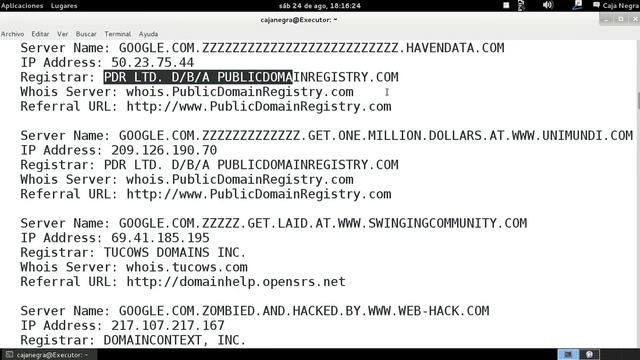 #GNU/#Linux desde la consola - Comando whois смотреть онлайн