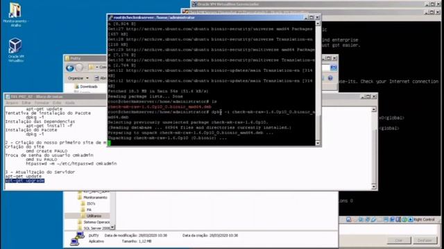 Monitoramento com CheckMK - 2.2 (Parte 2) - Instalação e montagem da nossa instancia смотреть онлайн