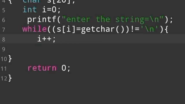 c program to print string using getchar and putchar function смотреть онлайн