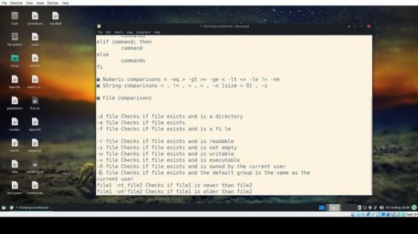 Linux Shell Scripting: File comparison