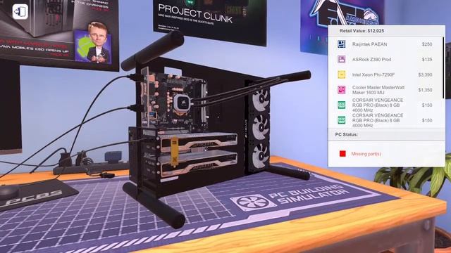 PC Building Simulator | Intel Xeon Phi 7290F, 72 Cores | By ITALIAN - MODDERS смотреть онлайн