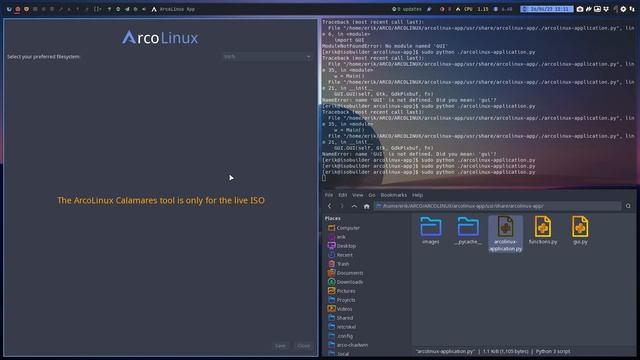 ArcoLinux : 3468 ArcoLinux App 2 - using code and black for formatting смотреть онлайн
