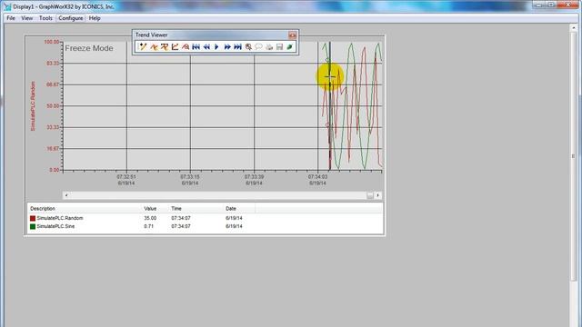 GENESIS32 SCADA Tutorial : GraphWorX : Rotation, TrendView, Library смотреть онлайн