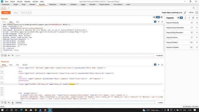 CROSS SITE SCRIPTING WITH BURPSUITE: HUNTING ON LIVE WEBSITE #3 смотреть онлайн