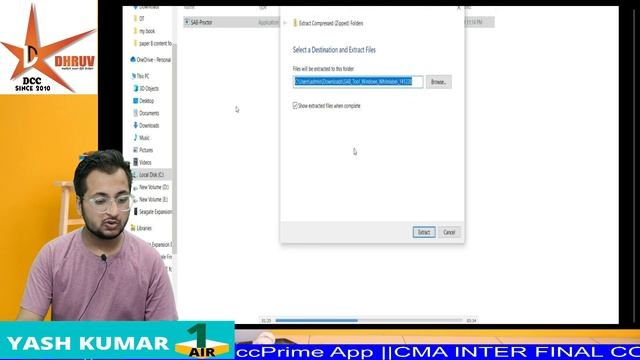 SAB TOOL INSTALL || YASH KUMAR AIR 1 || CMA FOUNDATION DEC2021 смотреть онлайн
