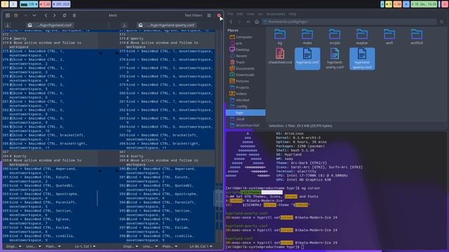 ArcoLinux : 3253 Hyprland - change the cursor size смотреть онлайн