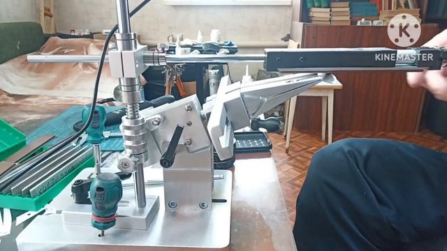 Заточка и некоторые замеры, мысли о стойке с постоянным углом. смотреть онлайн