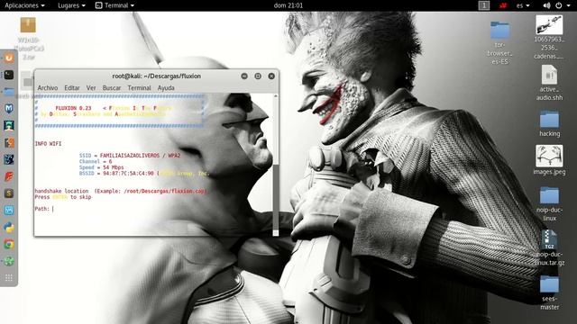 FLUXION! Kali Linux ataque a red wifi смотреть онлайн