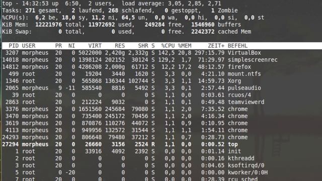 Linux Tutorial - top zur Überwachung der Auslastung смотреть онлайн