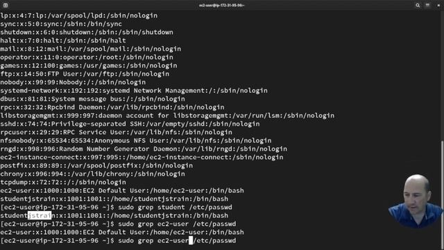 Finding information in files. Stacking the grep command смотреть онлайн