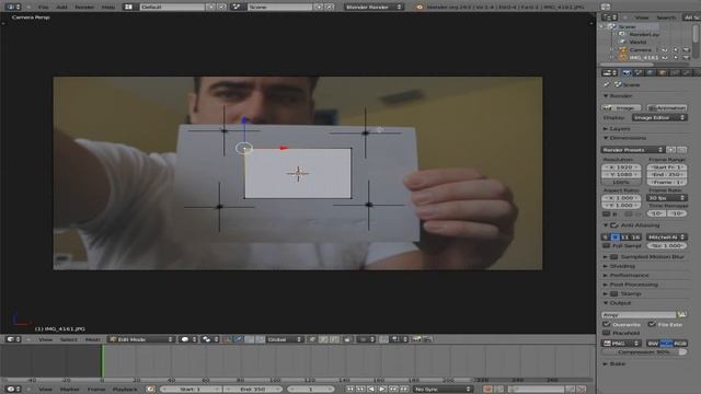 Basics of Motion Tracking Part #2 - Blender 3D - 2.63 - Linux смотреть онлайн