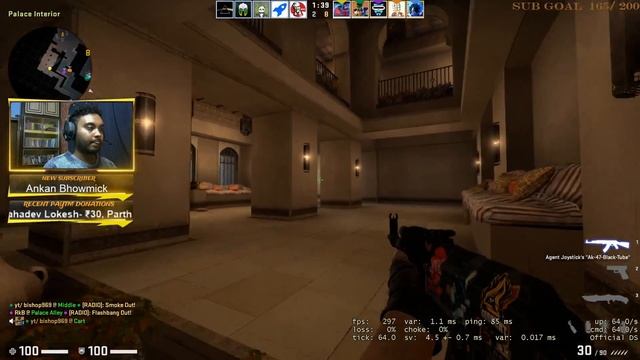 CSGO Live Tournament incoming with Baba & RedDragon| 2 CSGO Skins Giveaway at 200 subs!!😎 смотреть онлайн