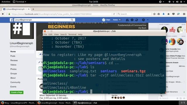 How to Backup Linux files Using TAR (Tag-lish) смотреть онлайн
