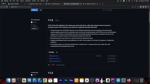 A12+ JAILBREAK Release: DOPAMINE Jailbreak v1.1.3 RELEASED With MAJOR Fixes and Changes! NEWS смотреть онлайн