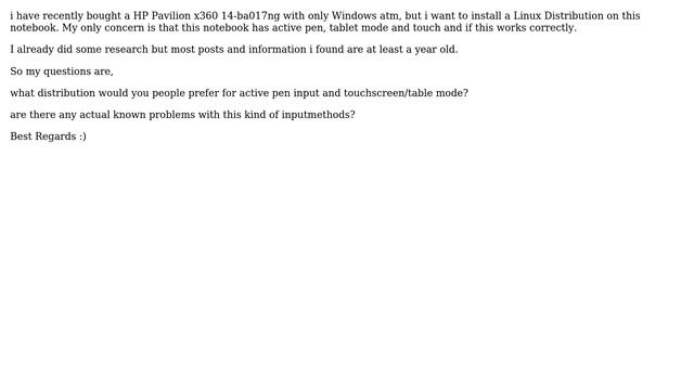 Ubuntu: Active Pen support in Linux for HP X360 смотреть онлайн