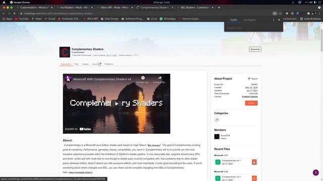 Como instalar o Minecraft Original no Linux [Fabric/Forge] смотреть онлайн