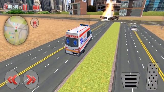 Ambulance Robot Car Transform #15 - Emergency Robot City Rescue Simulator - Android IOS Gameplay смотреть онлайн
