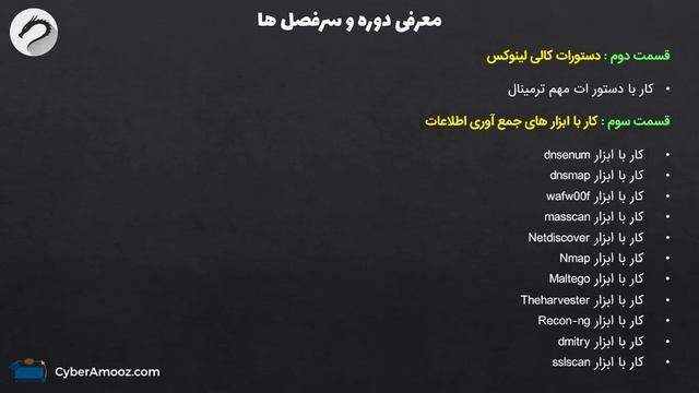 دروه رایگان کالی لینوکس 2021 смотреть онлайн