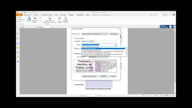 Assinar Documento no Foxit смотреть онлайн