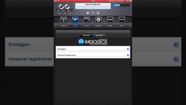 Internet Radio auf iOS (Mit Aufnahme Funktion) смотреть онлайн