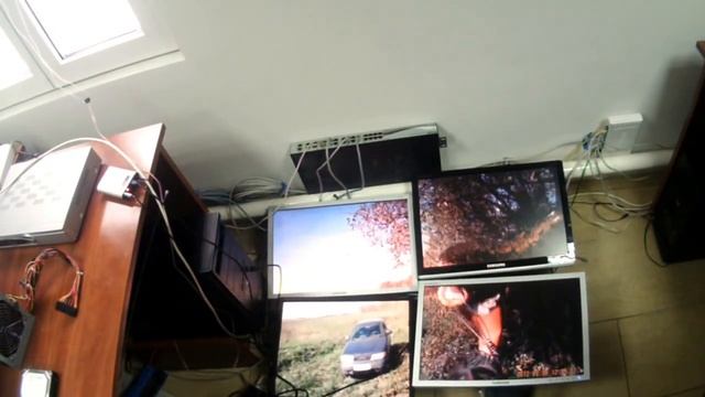 2x2 VideoWall with Linux, XRandR and ASUS HD 7970 DirectCUII смотреть онлайн