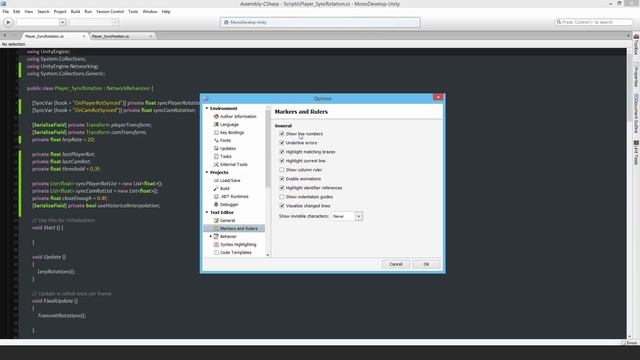 MonoDevelop Options смотреть онлайн