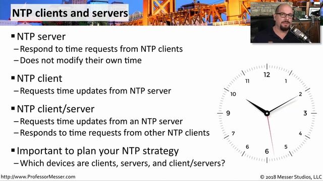 An Overview of NTP - CompTIA Network+ N10-007 - 1.8 смотреть онлайн