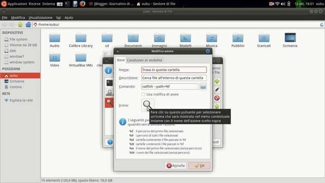 Xfce-Thunar:azioni personalizzate смотреть онлайн